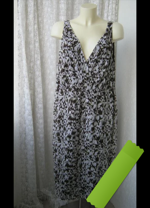 Платье женское летнее батал бренд avenue р.56 1942а