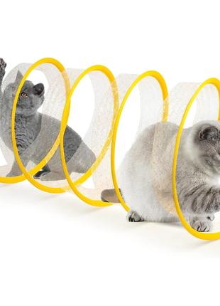 Ігровий тунель інтерактивна іграшка для кошенят Cat Tunnel Tube