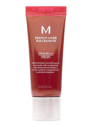 BB-крем Missha M Perfect Cover BB Cream EX SPF42/PA+++ 25 - Wa...