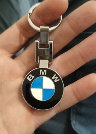 Брелок автомобильный BMW (БМВ), алюминиевый сплав