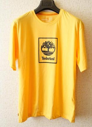 Мужская футболка timeberland желтого цвета