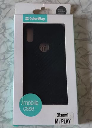 Чохол Colorway xiaomi mi play carbon