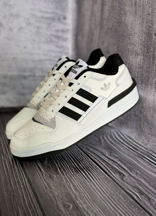 Жіночі кросівки Adidas Forum Low White Black