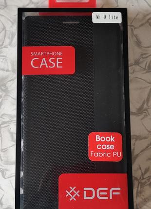 Чохол DEF xiaomi MI 9 lite book case black