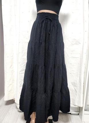 Женская длинная юбка bershka.