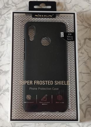 Чохол Nillkin Huawei P20 Lite super frosted shield black