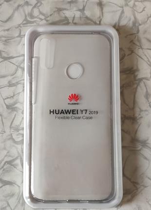 Чохол Huawei Y7 2019 flexible clear case