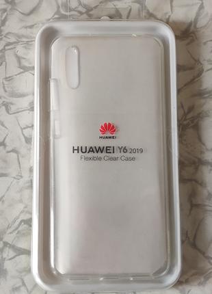 Чохол Huawei Y6 2019 flexible clear case