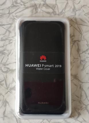 Чохол Huawei P smart 2019 wallet cover black