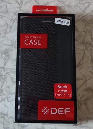 Чохол DEF xiaomi MI Note 10 Lite book case black