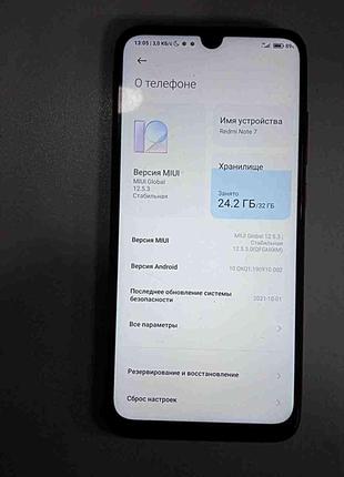 Мобильный телефон смартфон Б/У Xiaomi Redmi Note 7 3/32Gb
