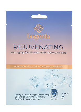 Омолаживающая маска для лица с гиалуроновой кислотой bogenia