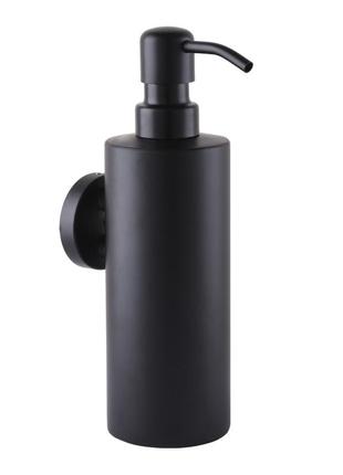 Дозатор жидкого мыла globus lux bs8432 черный матовый sus304