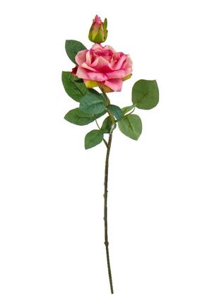 Роза "лаура", розовая, 47 см