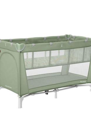 Манеж carrello piccolo+ crl-11501/2 mint green з двома рівнями...