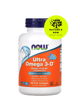 Now foods ultra omega 3-d / ультра омега 3 600 epa, 300 dha - ...