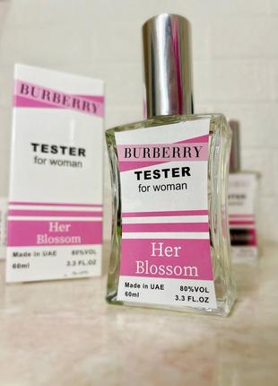 Жіночі парфуми тестер burberry her blossom