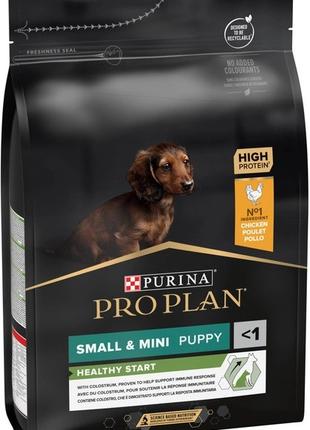 Сухий корм Purina Pro Plan Puppy Small&Mini; для цуценят дрібн...