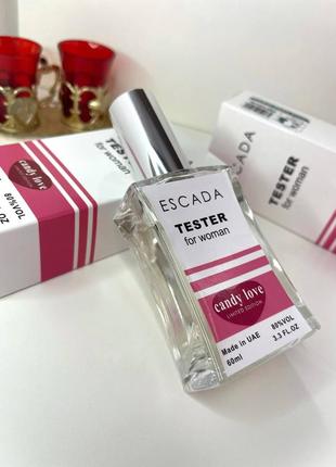 Жіночі парфуми тестер escada candy love