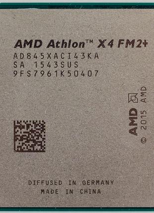 Процессор AMD Athlon x4 845 3.5-3.8 GHz FM2+, 65W