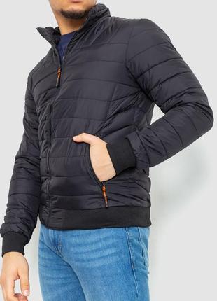 Куртка мужская демисезонная, цвет черный 234ra31