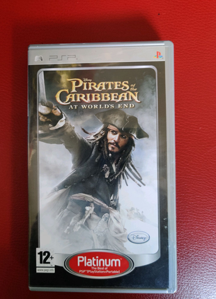 Игра Sony PSP UMD диск Pirates of the Carriben At Worlds End