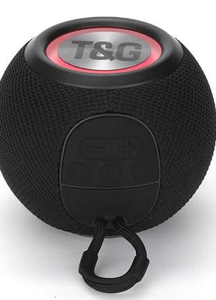 Bluetooth-колонка TG337 с RGB ПОДСВЕТКОЙ, speakerphone, радио,...