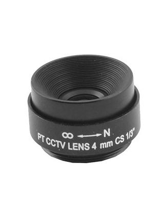 Объектив CCTV 1/3 PT0412NI 4mm F1.2 Fixed Iris Lens