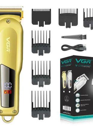 Машинка (триммер) для стрижки волос VGR V-278, Professional, 6...