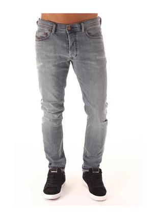 Джинсы diesel tepphar slim fit 33/34 neutral grey