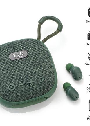 Bluetooth-колонка с наушниками TG813, c функцией speakerphone,...