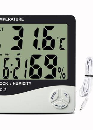 Термометр с гигрометром HTC -2