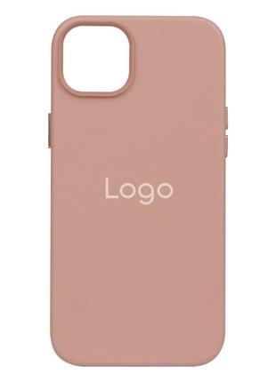 Чехол для iPhone 14 Plus Leather Case Цвет Sand Pink