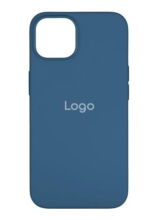 Чехол Original Silicone+MagSafe для iPhone 13 Цвет 6, Blue Jay