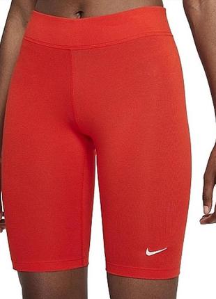 Nike swoosh  женские компрессионные шорты/велосипедки