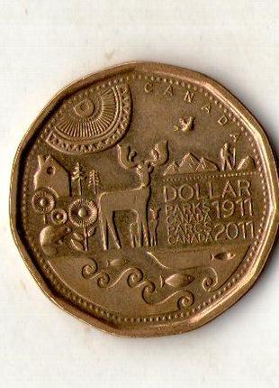 Canada Канада 1 Dollar 2011 рік №504