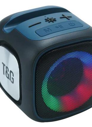 Bluetooth-колонка TG359 с RGB ПОДСВЕТКОЙ, speakerphone, радио,...