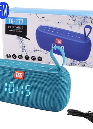 Bluetooth-колонка TG177, speakerphone, радио, PowerBank, часы,...