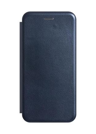 Чохол-книжка шкіра для Samsung Note 10 Колір Темно-синий