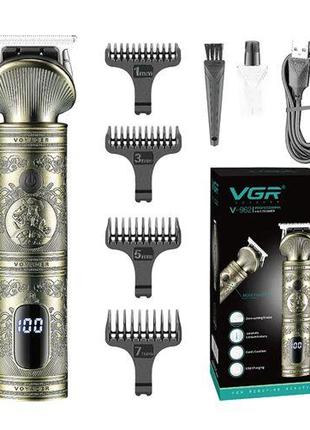 Машинка (триммер) для стрижки волос VGR V-962, Professional, 4...