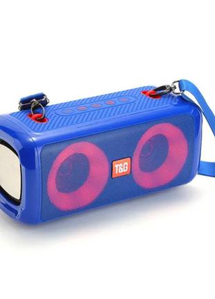 Bluetooth-колонка TG641, c функцией speakerphone, радио, blue