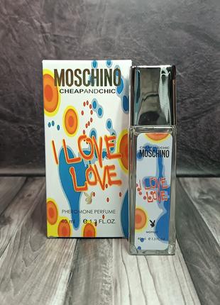 Парфюм женский Moschino I Love Love Pheromone Parfum 40 мл
