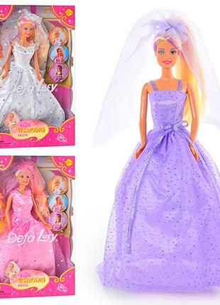 Кукла невеста defa lucy 6003 фиолетовая