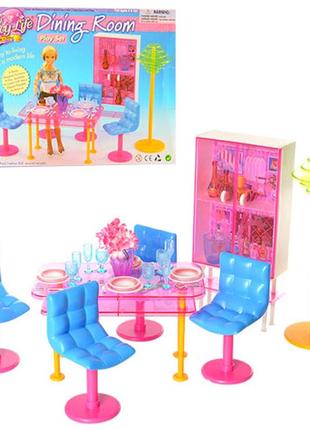 Набор кукольной мебели «столовая» girls favorite 2912