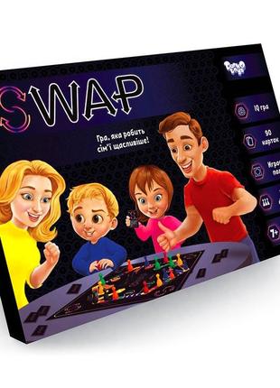 Настольная игра “swap/свайп” danko toys g-swap-01-01u