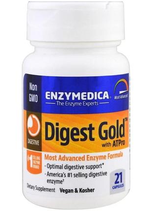 Натуральная добавка Enzymedica Digest Gold, 21 капсула