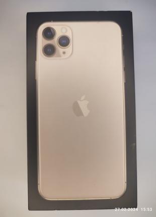 Коробка Apple iPhone 11 Pro Max, Gold 256Gb, A2218