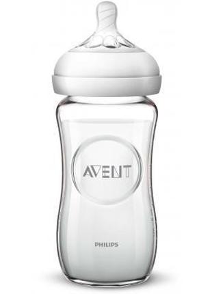 Бутылочка для кормления Philips AVENT Natural 240 мл стеклянна...