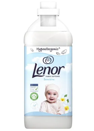 Lenor sensitive, 1230мл - гипоаллергенный ополаскиватель для с...