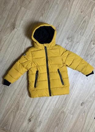 Детская зимняя куртка для мальчика 98 см и 116 см cool club